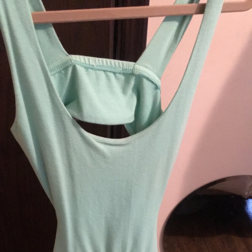 Dress with open back